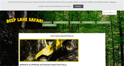Desktop Screenshot of deeplakesafari.fi