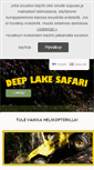 Mobile Screenshot of deeplakesafari.fi